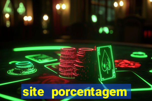 site porcentagem slots pg